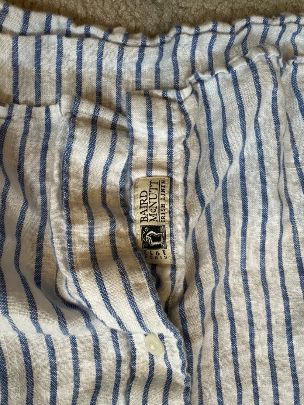 J. Crew Slim Baird McNutt Irish linen shirt